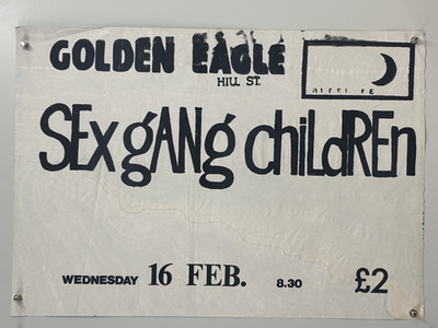 Golden Eagle Poster Rare Original S*x Gang Children Original Circa 1980's