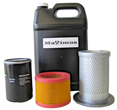 Maximus Maintenance Service Kit for 10 HP Rotary Screw Air Compressor