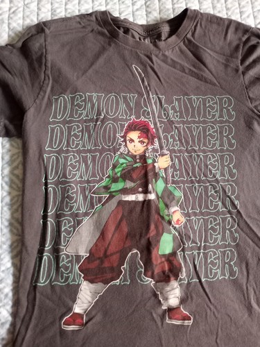 DEMON SLAYER GREY XS T-SHIRT - Picture 3 of 5