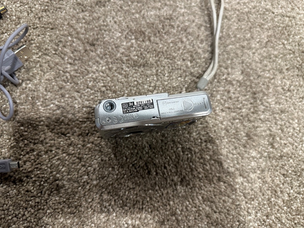 Sony Cyber-shot DSC-W30 6.0MP Digital Camera - Silver for