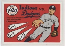 1970 Fleer Laughlin World Series Stan Coveleski 1920 World Series #17 HOF 0b6