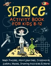 Space Activity Book for Kids 8-12: ..., Doodlebug, Mati
