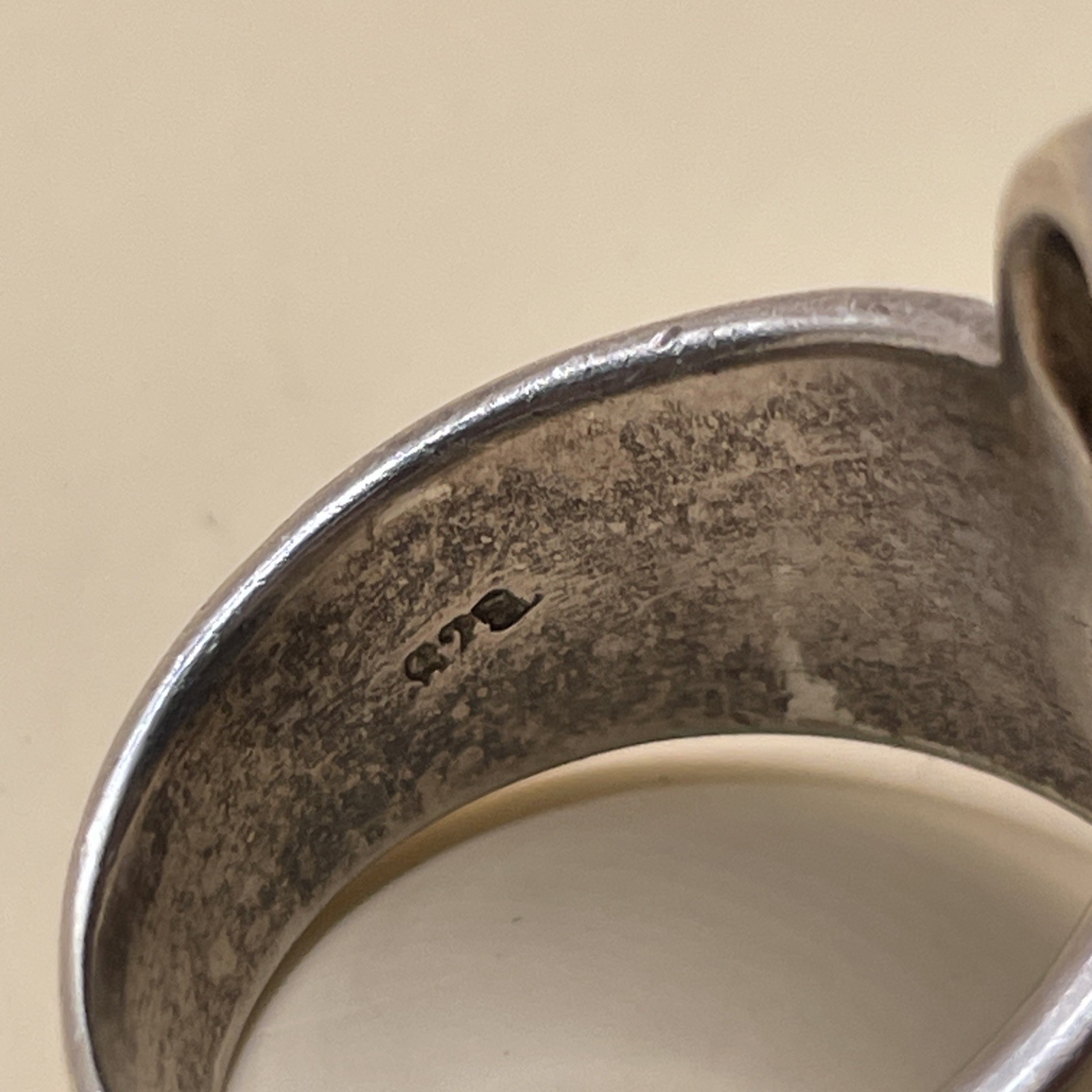 Solid Sterling Silver Skull Design Sterling Silve… - image 7