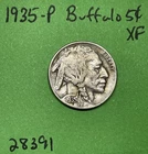 1935-P Buffalo 🦬 Indian Head Nickel 5c Xf Extra Fine