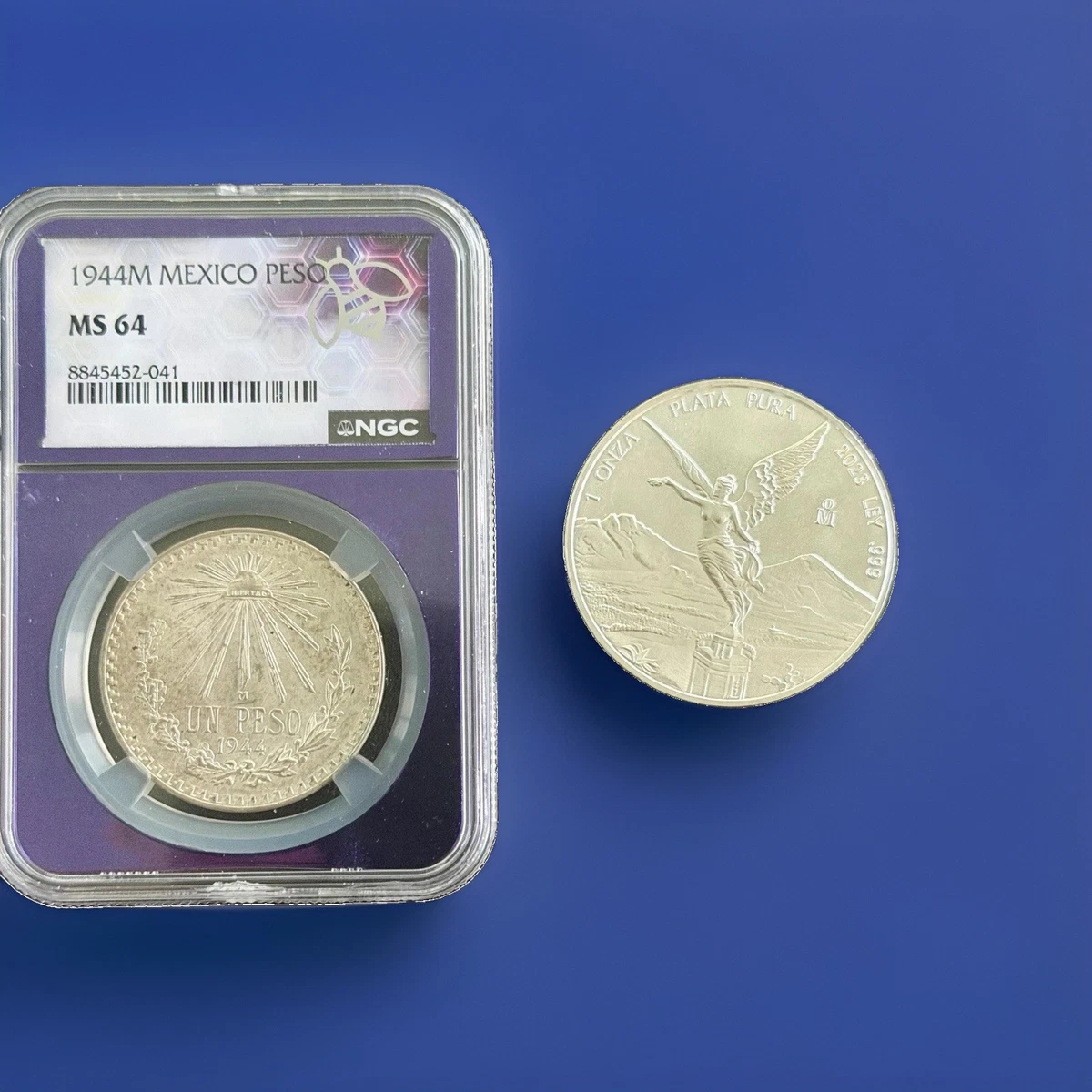 銀貨　メキシコ　1944年　1ペソ銀貨 1 Peso 1944 Year Mexican Coins (1905-Now) for sale | eBay