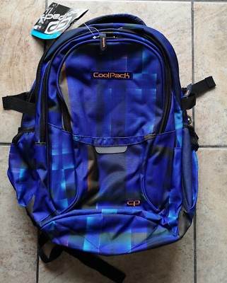 Coolpack Dusk 29l Backpack - New 4 Compartments Also for Laptop. Water Resistant