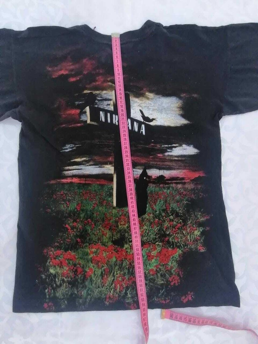 NIRVANA VINTAGE BANDTEE 90S EMPIRE SINGLE STITCH SHIRT | eBay