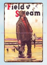 apartment decorating  1934 hunter hunting Duck tin sign rusticdecor