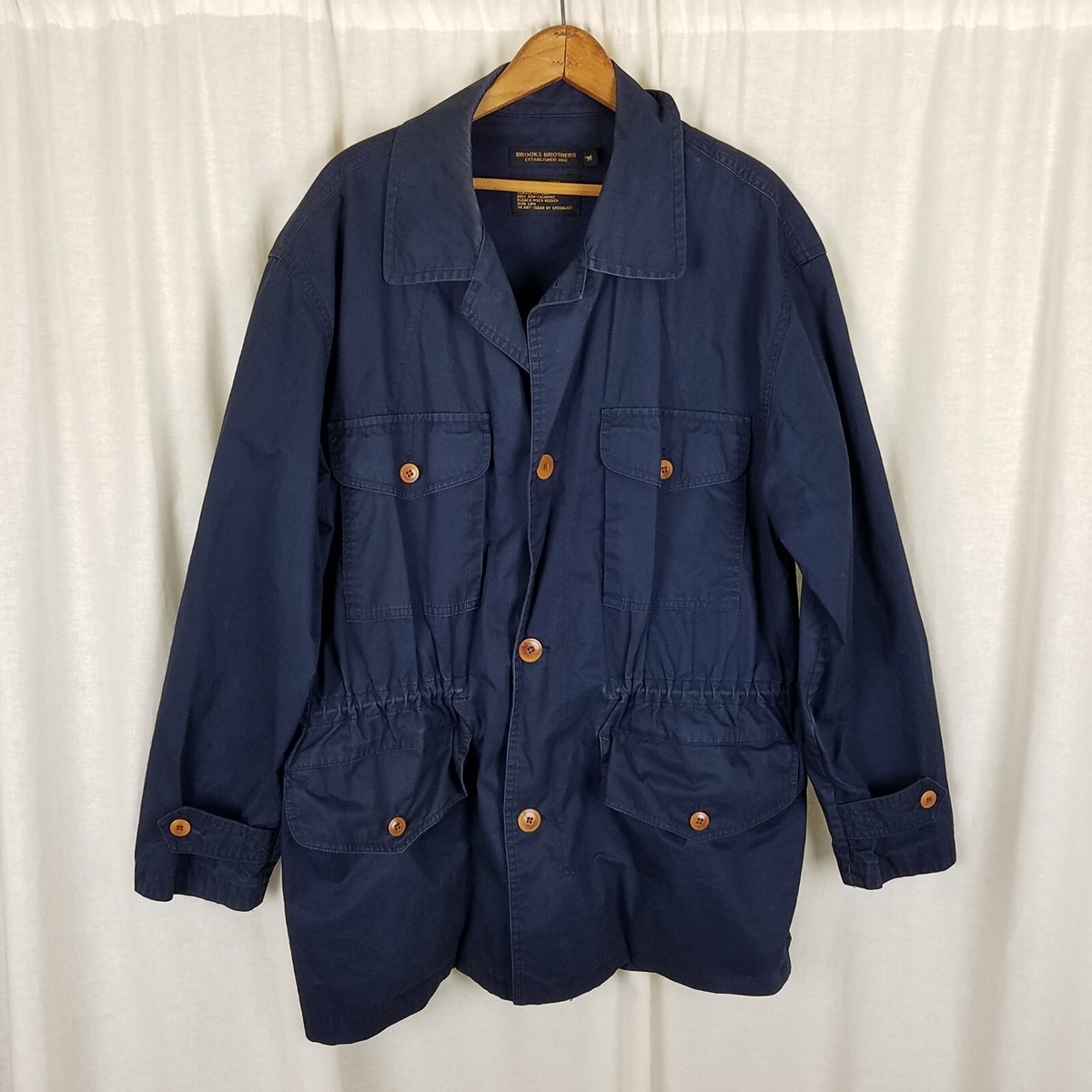 Vintage Canvas Brooks Brothers Cargo Pockets Field Jacket Vintage Canvas Brooks Brothers Cargo Pockets Field Jacket