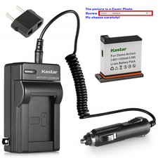 Kastar 1300mAh Battery AC Travel Charger for DJI AB1 and DJI OSMO Action Camera