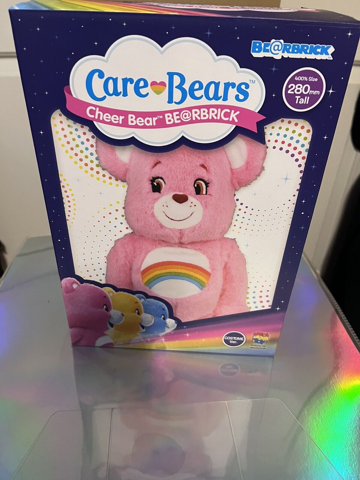 Care Bears Cheer Bear Costume 400% Bearbrick | eBay