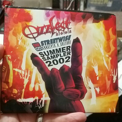 Ozzfest Summer Sampler 2002 CD Various Artists-Heavy Metal-Streetwise-w/booklet