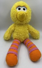 Sesame Street Big Bird Yellow Plush 12" Stuffed Animal.
