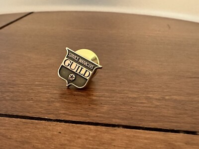 Vintage Chrysler Service Manager Guild Pin 1/10 10K Lapel Advertising ...