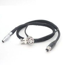 Camer 0B 2pin to ta4f 4pin for tvlogic 055/056/058  SDI camera monitor SDI line