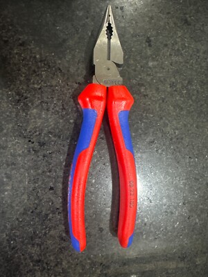 KNIPEX 08 22 185 Needle-Nose Combination Pliers, 7 1/4''