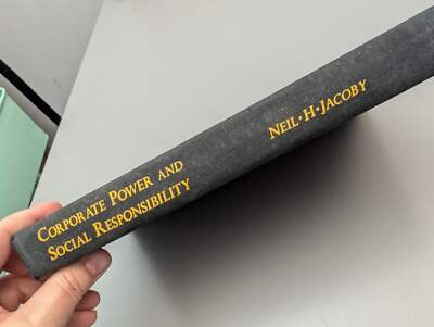 Corporate Power & Social Responsibility by Jacoby, Neil 1973