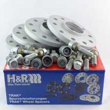 H&R Spurverbreiterung VA+HA ABE für Porsche 30/36mm silber