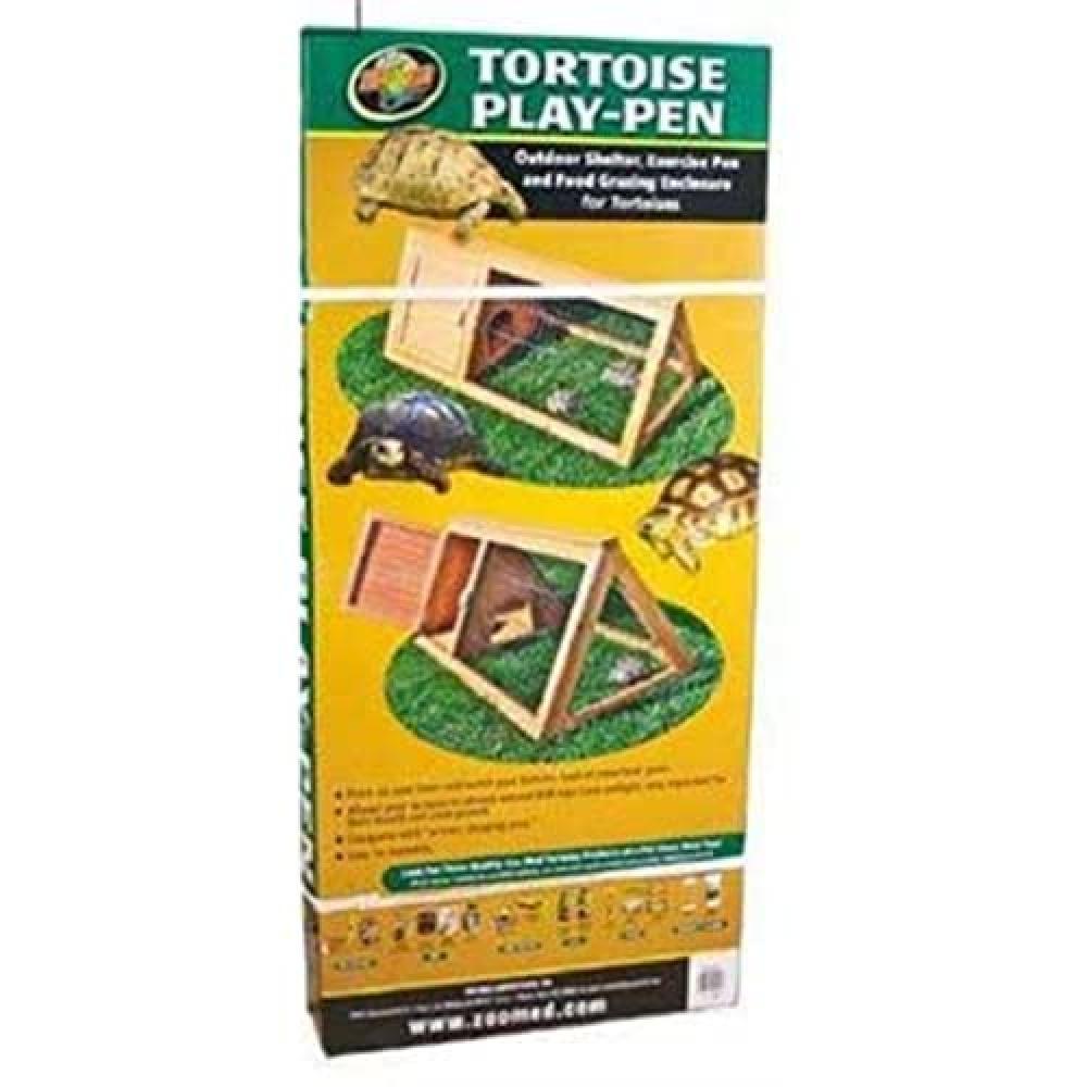 (TG. 39.5"l x 19"w x 16"h) Zoomed Tortoise Playpen - NUOVO