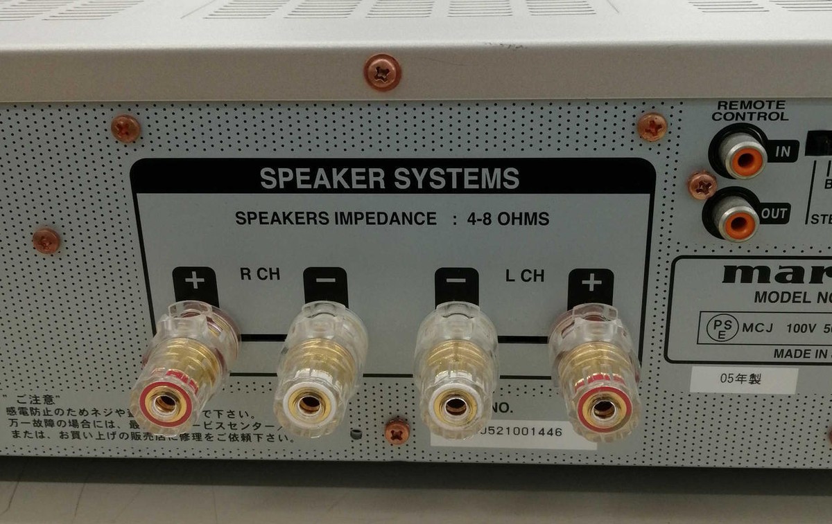 Marantz PM-15S1 Integrated Amplifier with Remote, Power Cable and