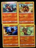 Aww Line: 4x Litten Dragon Majesty Unbroken Bonds Team Up NM+ Cards