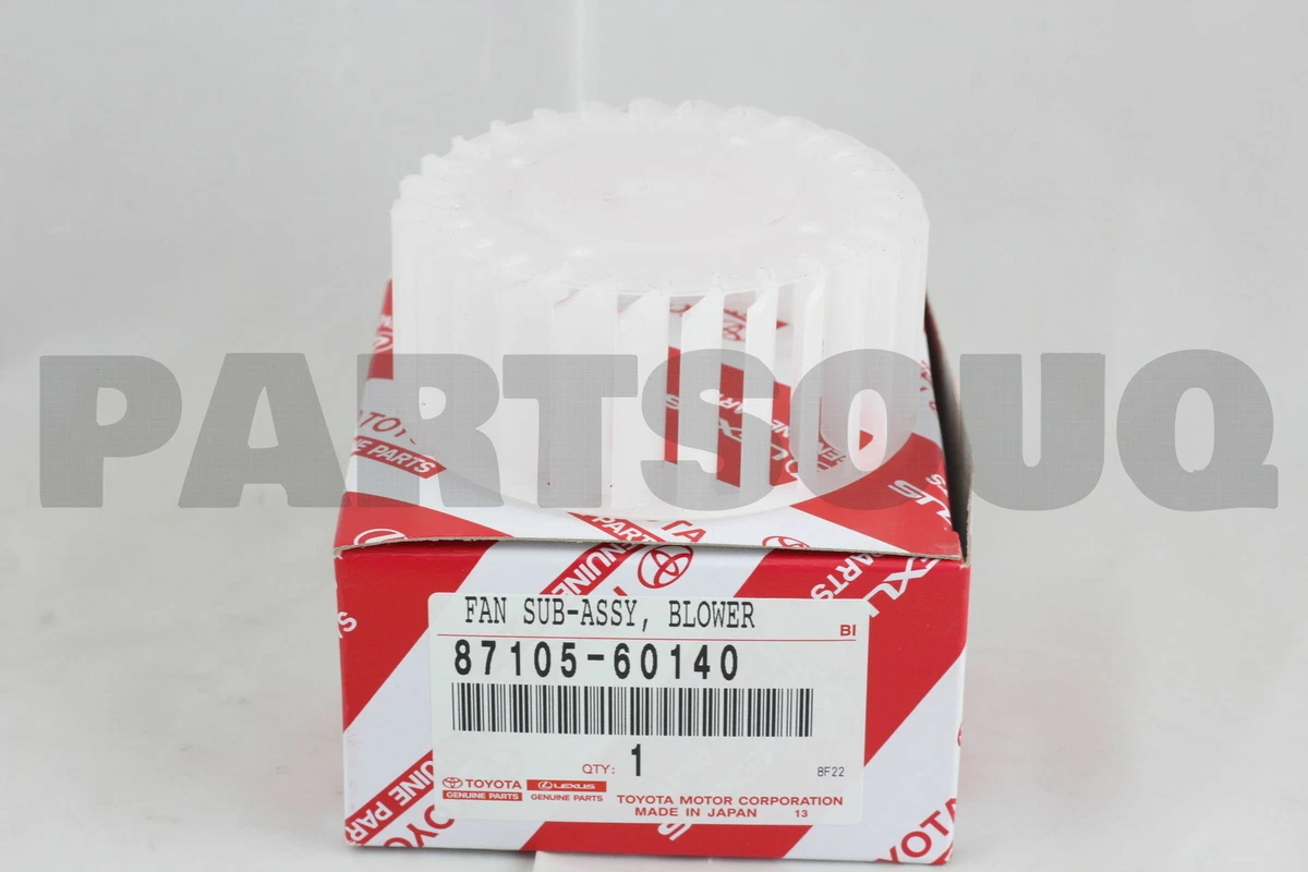 8710560140 Genuine Toyota FAN, COOLER BLOWER, NO.1 87105-60140 | eBay 