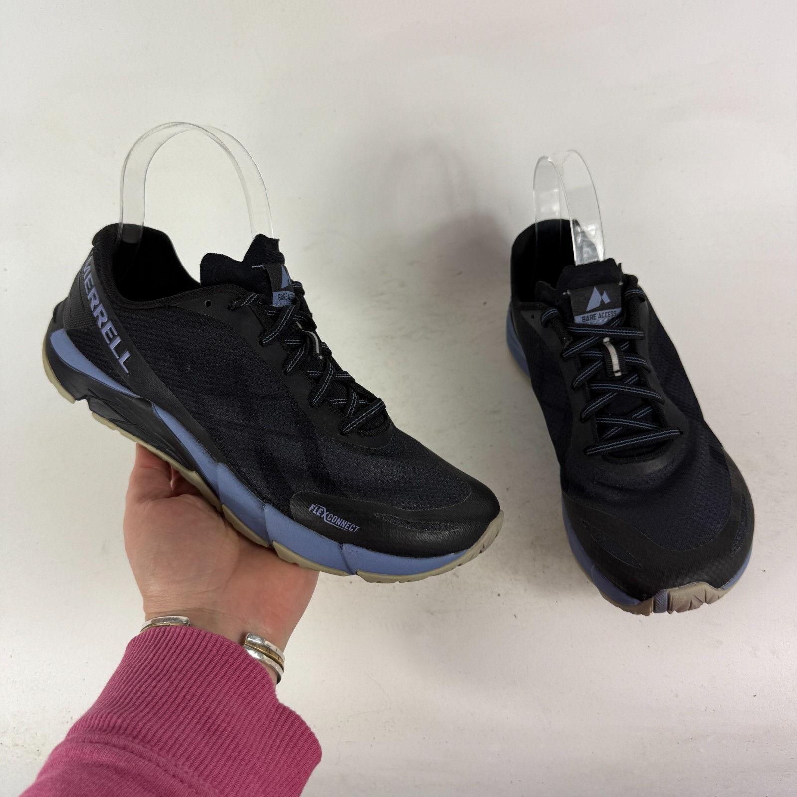 Sneaker da corsa Merrell Bare Access Flex Athletic donna 8 nere stringate basse