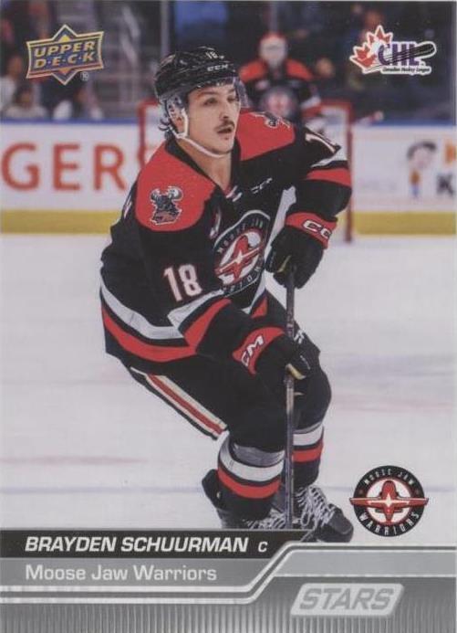 2023-24 Upper Deck CHL - Brayden Schuurman #340 - 1 of 1