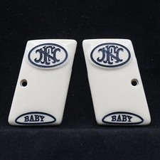 KSD Brand Browning Baby Compatible Ivory Acrylic Grips