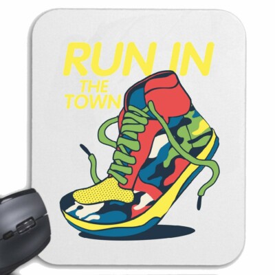 MOUSEPAD MAUSPAD RUN IN THE TOWN SNEAKER TURNSCHUH STREET STYLE LIFESTYLE