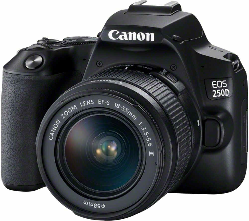 Canon EOS 250D/Rebel SL3 with 18-55mm f/3.5-5.6 III Lens + Sandisk