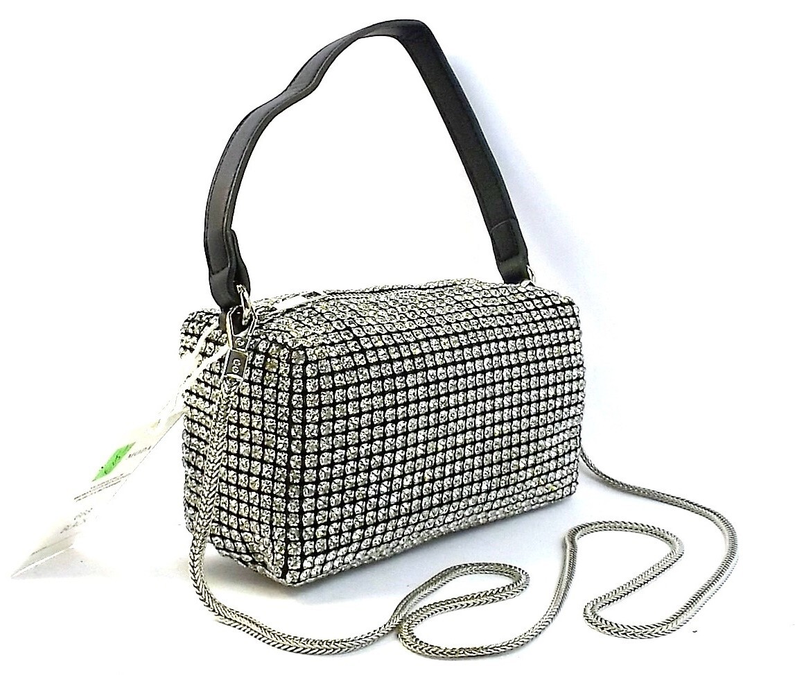 Borsa A Tracolla Donna In Pelle PU, Piccola A Mezzaluna Con Cerniera, Rossa, Per Viaggi, Lavoro E Appuntamenti, 24,5x6,5x14 Cm