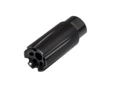 Steel Muzzle Brake 1/2x28 Thread For 5.7x28 Or 5/8x24 Thread For 9mm