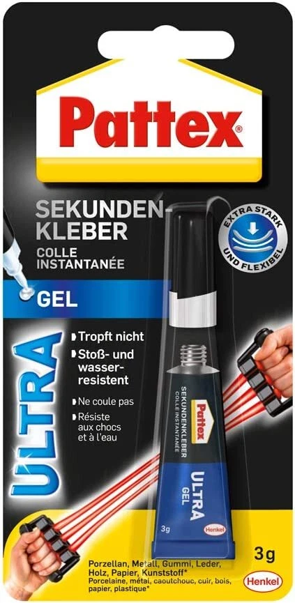 PATTEX 9H PSG2C ULTRA GEL - SEKUNDENKLEBER - 3 g - HENKEL # NEU OVP