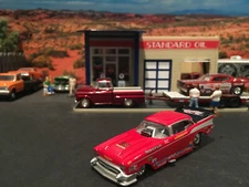 1:64 Hot Wheels Limited Ed Tom Mongoose McEwen 1957 57 Chevy Funny Car Legends 