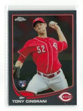 2013 TOPPS CHROME TONY CINGRANI #171 RC REDS