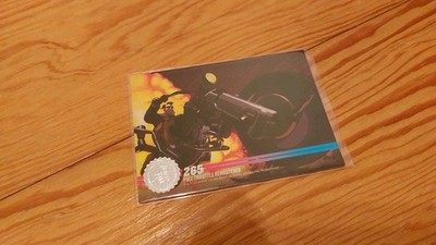 Full Throttle Limited Run Games Trading Card 265 silber