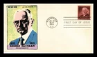 Dr Jim Stamps 3C George Eastman Hand Colored Cachet First Day Cover