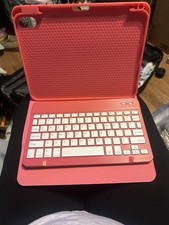 Pink Hamile for iPad 11th 10th Generation Case with Keyboard with Pencil Holder