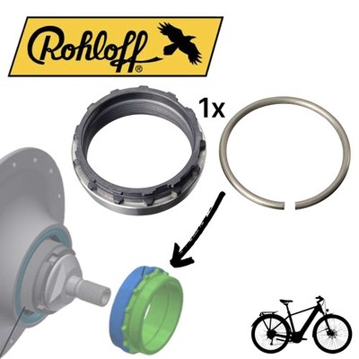 Rohloff Speedhub 500/14 Splined Carrier   Umbau auf Steckritzel System