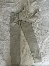 Women’s Beige Gym Set Size S/M