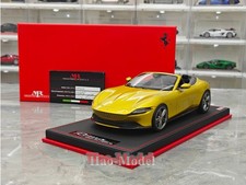 MR 1:18 Ferrari ROMA convertible Limited Resin Diecast Model Car Birthday Gifts