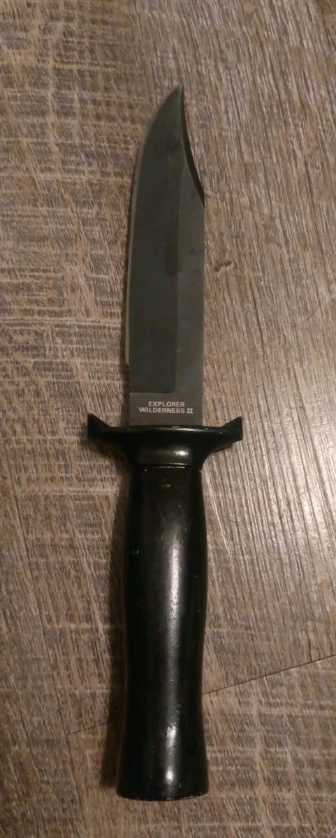 Explorer Knife In Collectible Vintage Factory Manufactured Fixed