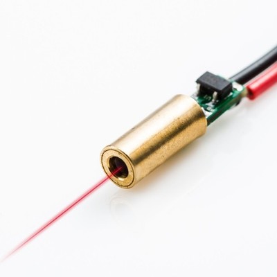 Red Dot Tiny Laser Module VLM-650-21 LPA (Mini-Size: Dimensions- D4 x 15 mm, ...