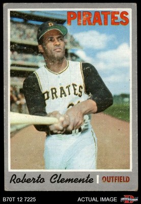 1970 Topps #350 Roberto Clemente Pirates HOF 1.5 - FAIR