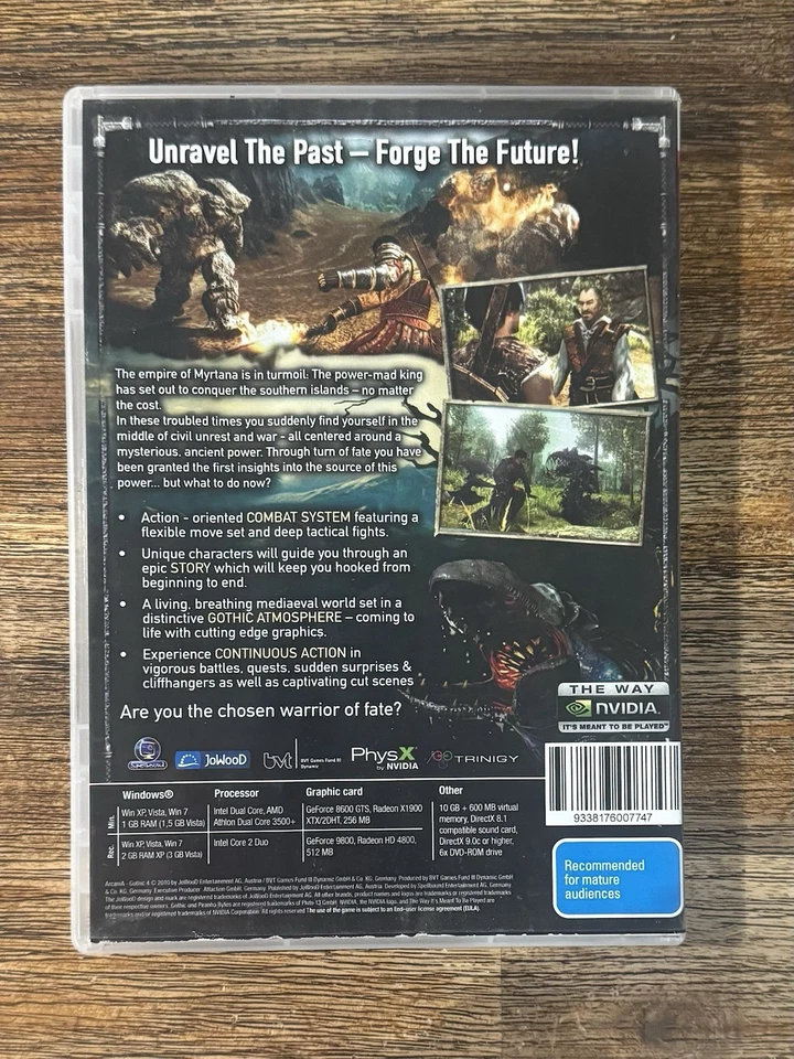 Arcania Gothic 4 - PC Game - Complete With Manual  Gothic4 - Spellbound Jowood - Image 2 of 4