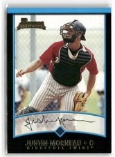 2001 Bowman Justin Morneau #361 EX Rookie Card RC. rookie card picture