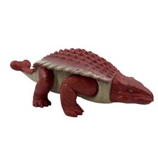 1987 Playskool Definitely Dinosaurs 8" Ankylosaurus Rubber Toy Figure