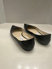Jimmy Choo Love Women Black Ballet Flats Croc-Effect Leather Moccasin Sz EU 39.5 — photo 7