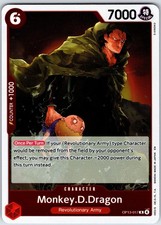 Monkey.D.Dragon Foil R Carrying On His Will OP13-017 NM